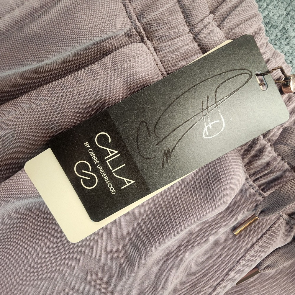 Calia XS Jogger Pants Dusty Plum Yoga Lounge Athleisure Athletic Smokry Quartz - Picture 6 of 14